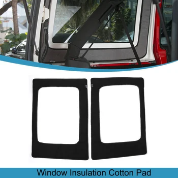 Изолацията на автомобилни прозорци, памучен заглушающая тампон за Jeep Wrangler JK JKU 2007 2008 2009 2010 4- Врати, авто интериорни аксесоари