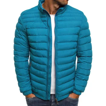 2023 Есенно-зимния ново однотонное памучни палта, палто с лесен атмосфера, мъжки памучни дрехи, директна доставка от производителите