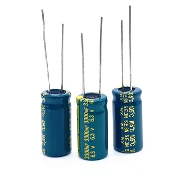 20 бр/лот 6,3 На 3300 icf 10*20 Mm Ниско съпротивление esr /Импеданс висока честота на алуминиеви електролитни кондензатори 3300 icf 6,3 10*20 6,3 На 3300 icf