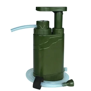 За пречистване на вода на открито Авариен филтър за вода оцеляване Мини Преносим филтър Инструмент за отдих
