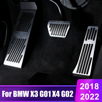 За BMW X3 G01 X4 G02 IX3 G08 2018 2019 2020 2021 2022 Авто педала на Газта, Педала на Спирачката, Акцент За Педали, Нескользящая Тампон, Аксесоари
