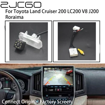 ZJCGO задната камера за обратно виждане за паркиране Toyota Land Cruiser 200 LC200 V8 J200 Roraima