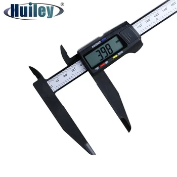 Цифров Штангенциркуль 0-300/200 мм С широк Диапазон на измерване на Пластмасова Штангенциркуль С Дълга Измерване Гъба Измерение Стъпки Външен Вътрешен Диаметър