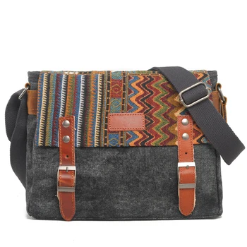 Мучуан 6007# Нова цветна чанта на рамото в етнически стил, раница за лаптоп, аксесоари за живот, холщовая чанта