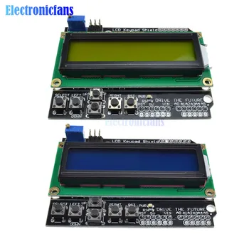 Екран, клавиатура LCD1602 За Arduino 1602 LCD дисплей ATMEGA328 ATMEGA2560 За Raspberry Pi Син Екран на Blacklight Модул