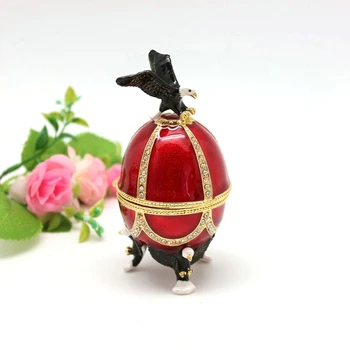 Великденско яйце Малък подарък за Орловото яйце Декоративна кутия Творчески украса за дома