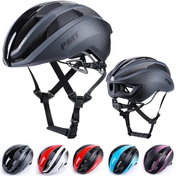 PMT Аеро Велосипеден Шлем Ultralight EPS + PC Калъф Пътен Велосипеден Шлем за Жени, Мъже Чели 