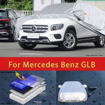 За Mercedes Benz GLB Външна защита на Пълен автомобилни седалките Снежна покривка козирка прахоустойчив, Водоустойчив екстериор автомобилни аксесоари
