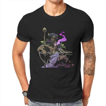 Тениска Hades Dionysus, класически графични мъжки улични върхове, свободна памучен тениска с кръгло деколте