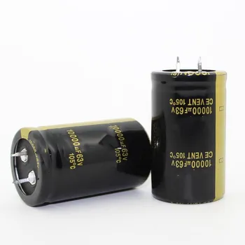 Високо качество на 10 бр. електролитни кондензатори 10000 uf 63 В 63V10000UF 35*50 мм