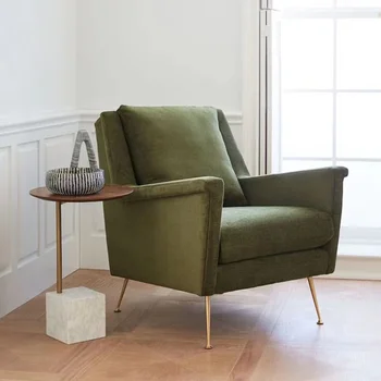 Кадифе, модерни столове за всекидневна, сгъваеми столове за всекидневна с ръчен фокус, скандинавски дизайнерски мебели Cadeiras De Jantar WRXXP