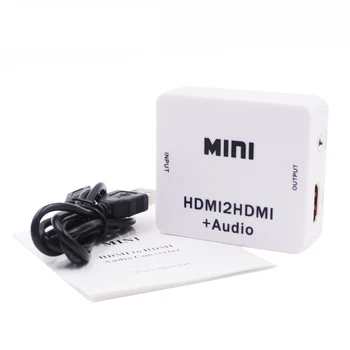 Аудиовыключатель HDMI с HDMI аудио аудио конвертор MINI HDMI към HDMI с аудиоконвертером HD 1080P за преносими КОМПЮТРИ, проектори