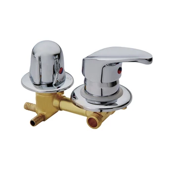 MTTUZK стенен 2/3/4/5 Начини на отвеждане на водата месингови смесители за душ е оборудвана с барабани и интубационные смесители за душ смесительный клапан за душ стаи