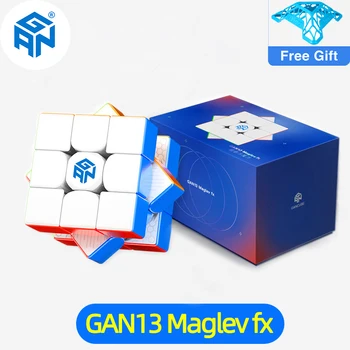 GAN 13 Maglev Fx Магнитен Магически Способи Куб Без Етикети Професионален GAN 13 Maglev UV Магически Куб Детски Играчки-Пъзели