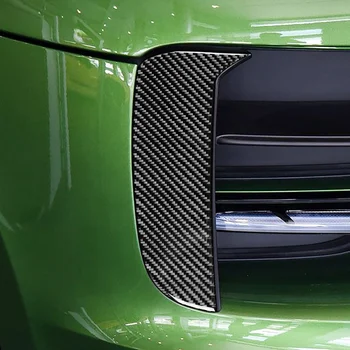 За Porsche Macan 2019 2020 2021 нов продукт 2 бр. противотуманная панел от въглеродни влакна Спортен комплект автомобилни аксесоари
