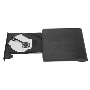Външен CD DVD Диск USB 3.0, Премиум Портативен DVD/CD ROM +/-RW Оптично устройство, Записывающий Плейър за Преносимите КОМПЮТРИ Mac