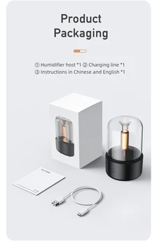 Нов креативен ароматни дифузьор на свещи, Usb, тенис на овлажнител на въздуха за домашна ароматерапия, свещи