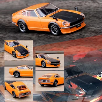 Модел автомобил INNO 1:64 от сплав Fairlady S30 Sport Vehicle - Carbon Orange