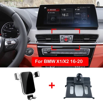 Притежател на мобилен телефон За BMW X1 F48/X2 F39 2018 2019 Скоба За закрепване на отдушник GPS Притежателя на Телефона Зажимная Поставка в Автомобилни Аксесоари