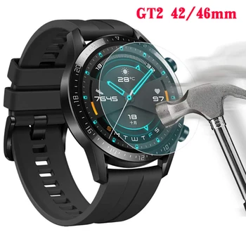 Закалено Стъкло за HUAWEI watch GT 2 Протектор на екрана 42/46 мм Полимерна Пълно Защитно Фолио HUAWEI watch GT2/2e 46 мм/42 мм