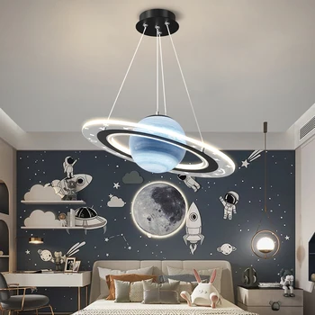 JJC Сферична тавана лампа за спални, креативна лампа 