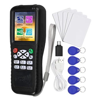 Програмист на смарт-карти с няколко честоти за радиочестотна идентификация, восъчни RFID-четец, NFC-четец, декодер за кодирани карти