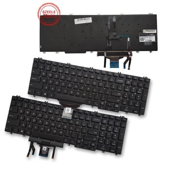 Клавиатура с подсветка САЩ/Великобритания за лаптоп Dell Precision 3500 3501 3540 3541 Latitude 5500 5501 2019 mmh7v