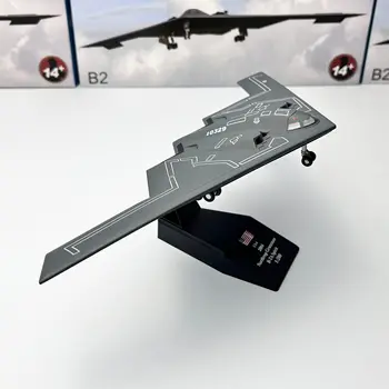 Мащаб 1/200 Модел на Изтребител, от Американски Бомбардировач B-2 Spirit, Военен Самолет, Точно Копие на Самолет Световна война, се Събират Играчки за Момчета