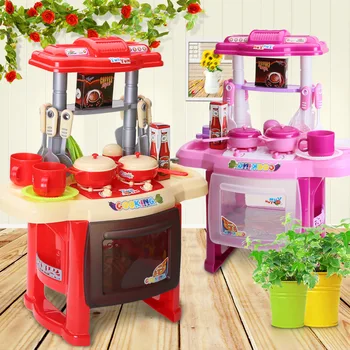 Детско хранене, кухненски играчки, колекция от играчки за ролеви игри, игри къща, играчка за момичета, детски подарък