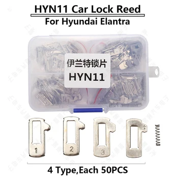 JMCKJ 200 бр./лот Издърпване на Автомобилния Замъка HYN11 Определяне на Табела За Hyundai Elantra № 1.2.3.4 Всеки 50 бр. За Комплекти за ремонт на брави Hyundai