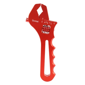 Регулируем гаечен ключ, An гаечен ключ, алуминий ключ Инструмент за инсталиране на маркуча Алуминий ключ AN3-AN16
