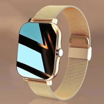 2023 Нови умен часовник за мъже и жени, подарък спортни часовници за фитнес със сензорен екран, разговори по Bluetooth, цифрови умни часовници, ръчни часовници
