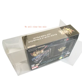 10 бр. Прозрачен калъф за 3DSLL за японски ловец на чудовища Boss, лимитирана серия, кутия за съхранение, защита на дисплея, са подбрани кутия