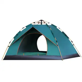 Палатката е Водоустойчив преносима туристическа палатка за 1-2 / 3-4 човека, фамилна палатка