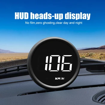 Авто HUD OBD2, централен дисплей, автоматичен, на борда на скоростомера, проекторът на предното стъкло, аларма за превишаване на скоростта, умора при шофиране, автомобилна електроника