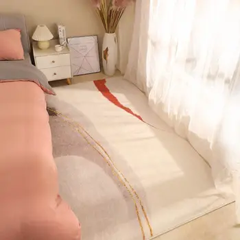 Луксозни Дълги Килими за Декориране на Спалня Нощни Мат-Татами за Хола Дебели Постелки За Пода на Стая Декор Эркерный Мат
