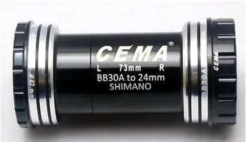 хибриден керамични, носещи cema със заключване под налягане BB30A отдолу накладките