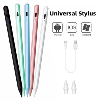 Универсален стилус за таблет Android, IOS, мобилен iPad, Apple Молив, 1, 2, сензорна писалка, капацитивен стилус за Samsung, Huawei, Xiaomi