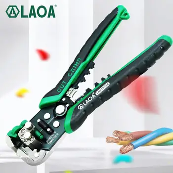 LAOA Автоматични инструменти за източване на кабели и Стригане за източване на кабели и стригане за източване на електрически кабел пресклещи за електротехници Тайван