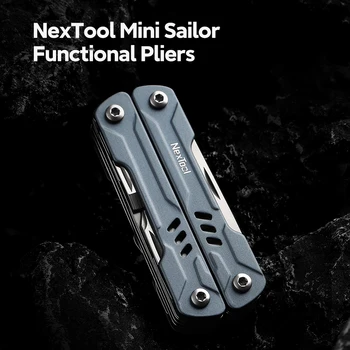 NexTool Mini Моряк 11-В-1 Мултифункционални Инструменти, Клещи, Ножица За извличане на карта с Пин-код, Отвертка, Ножица, Отварачка за Бутилки, Отварачка