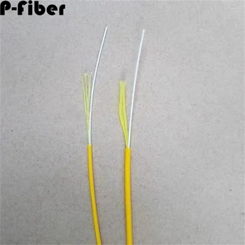 кабел фибростъкло 100m 3.0 mm 2.0 mm однорежимный единния жило за период от тел G652D скок от оптични влакна жълт цвят закрит PVC LSZH