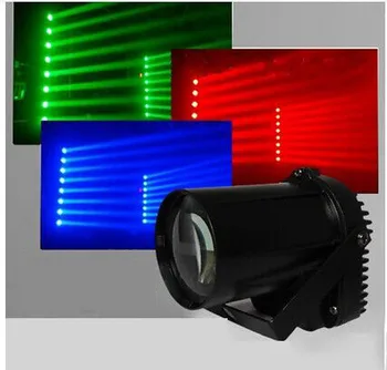 5 W Мини LED Spot Прожектор С Ефект Прожектор С Лампа RGBWYP 6 Цвята Лъч осветление за Дискотеки, Dj Огледални Топки Бар ktv DJ Дискотечное шоу