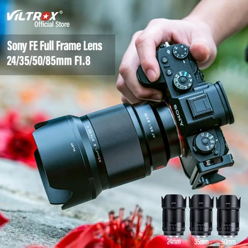 VILTROX 85 мм F1.8 Версия 2 на Sony FE Обектив Полнокадровый Портрета Автофокус с Голяма Бленда на фотоапарат Sony E-Mount A7RIV A7IV A9 A1