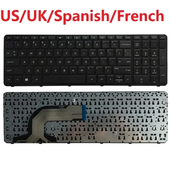 Клавиатура за лаптоп САЩ/Великобритания/SP/Испански/FR/Френски за HP PK1314D3A05 SG-59830-XAA SG-59820-XAA 719853-251 708168-251 749658-251