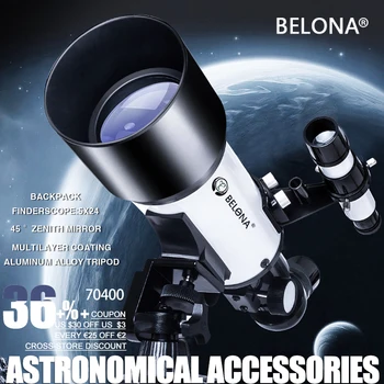 140X f70400m огледален телескоп с показател на пречупване висок професионален астрономически монокулярный телескоп за наблюдение на Луната и птици