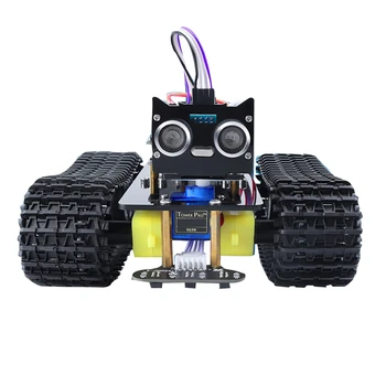 1 Комплект Робот-цистерна САМ Mini Tank V2.0 за Arduino Robot Проследяване Bluetooth U-Bot Track Car STEM