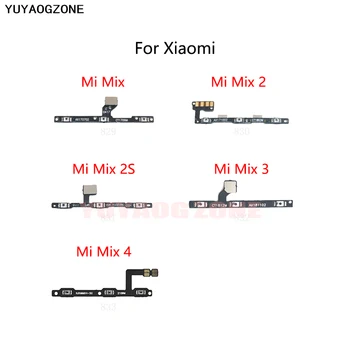 Бутона на захранването, прекъсвач, Бутон за изключване на звука, включване/изключване на захранването, гъвкав кабел за Xiaomi Mi Mix 2 2S 3 4