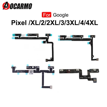 1 бр. за Google Pixel 4 3 2 XL 3xl 4XL 2xl включване/изключване на захранването увеличаване/намаляване на звука, гъвкав кабел, резервни части