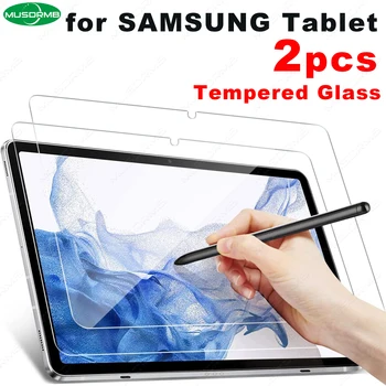 Закалено Стъкло за Samsung Tab A7 A8 S7 S8 Plus FE S5e 10,1 10,5 11 12,4 Защитно фолио за екрана 2 бр.
