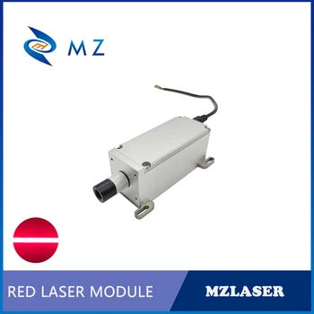 Высокомощный лазерен модул Red Line с регулируема фокусиране 638 nm-2000 Mw, добро разсейване на топлината, авиационна вилица индустриален клас